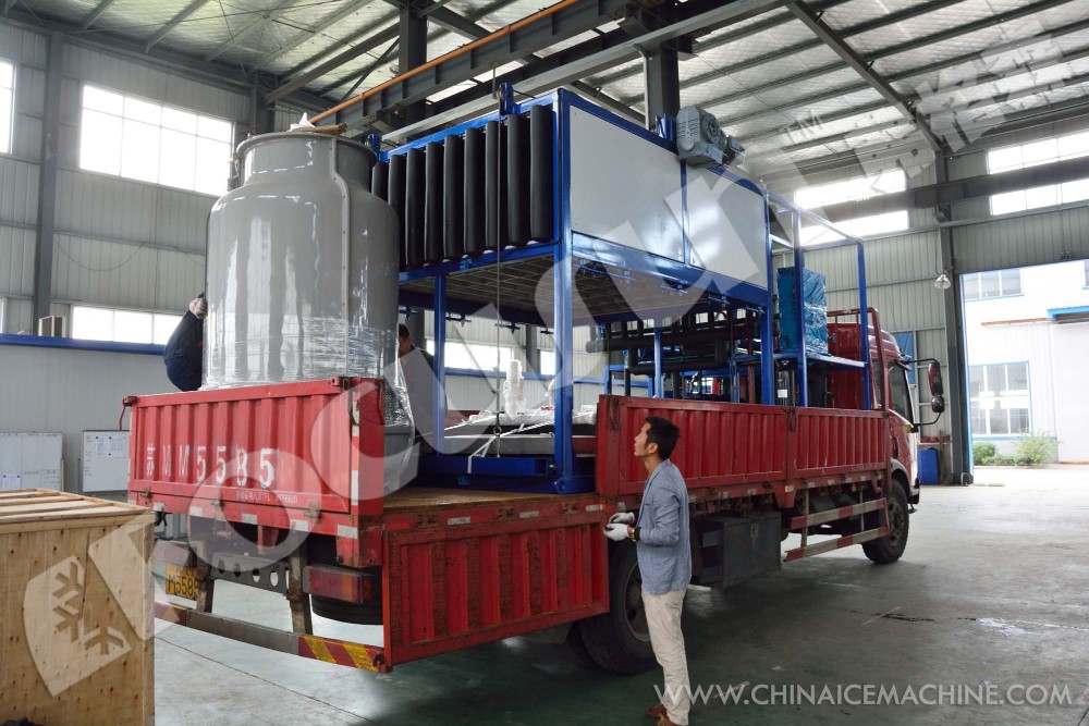 Refrigeration Block Ice Machine With Video Outgoing-Inspection In Market