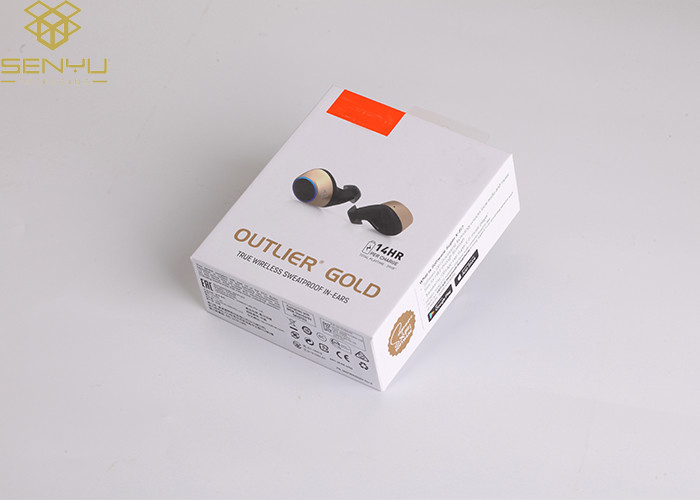Hard Cardboard Mobile Accessories Packaging Powerbank / Earphone / Headphone / Headset