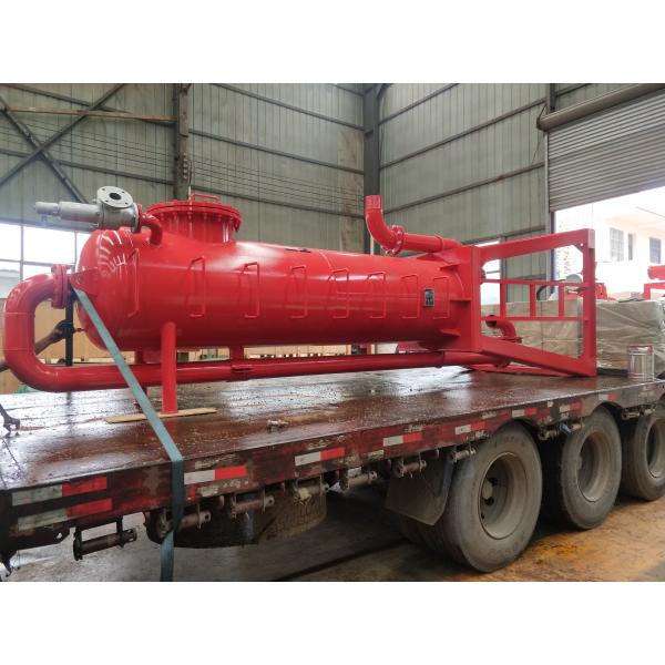 Skid Mounted Oilfield Gas Buster 240m³/H Mud Gas Separator H2S Handling