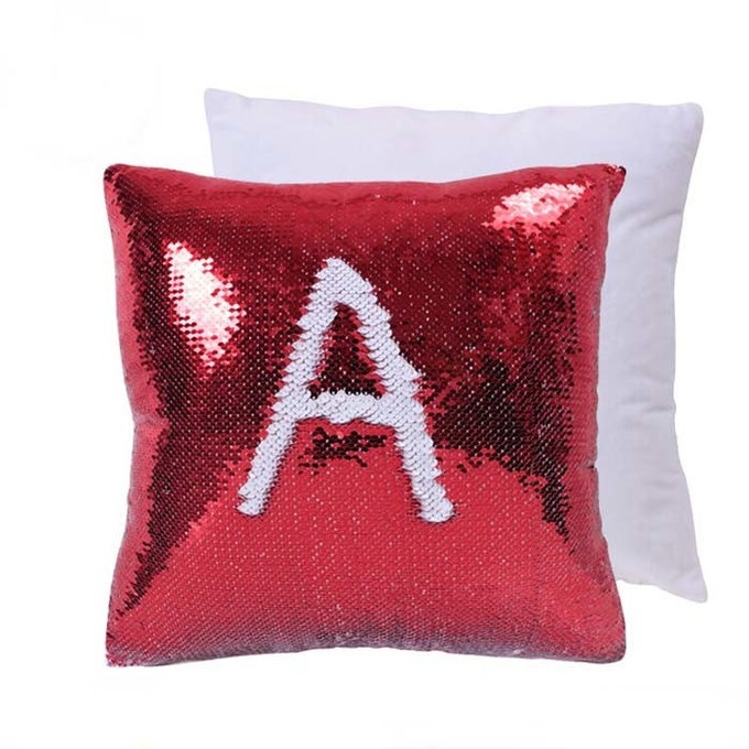 Shiny Blank Sublimation Sequin Cushion Cover For Photo Printing 40*40cm