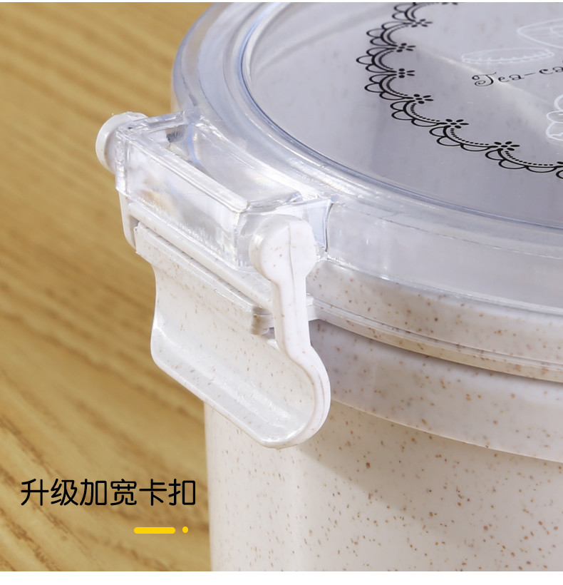 Childrens Recycled Plastic Lunch Boxes With Handle Spoon Fork