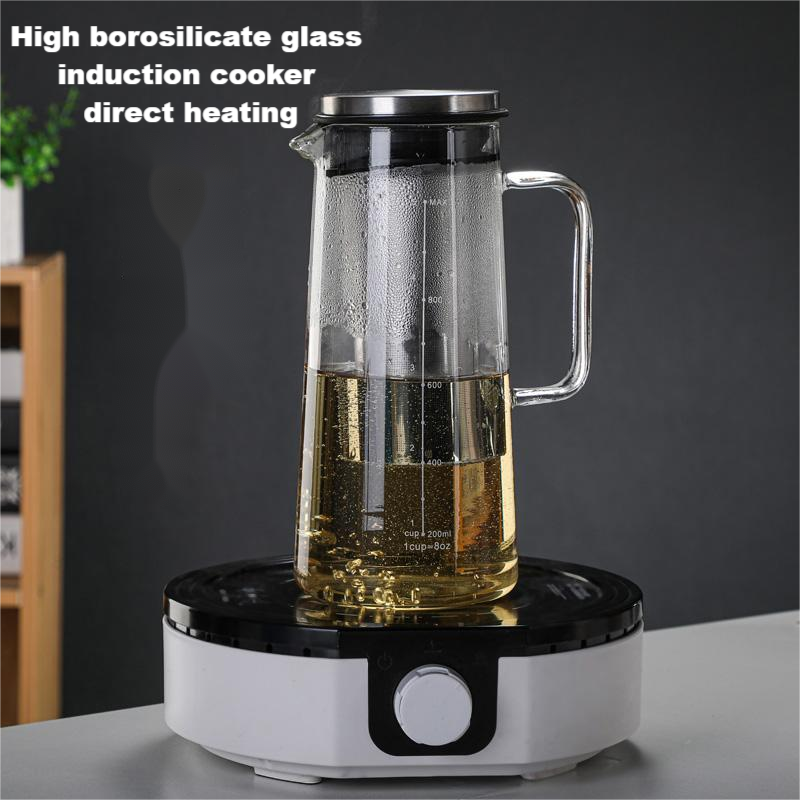 Stainless Steel Filter Iced Tea Coffee Pot with Large Capacity and Exquisite Design
