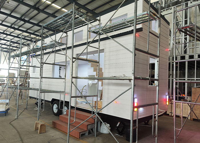 Prefab Tiny House 2 Bedrooms 2 Floors Modern Portable Home Tiny Home Trailer