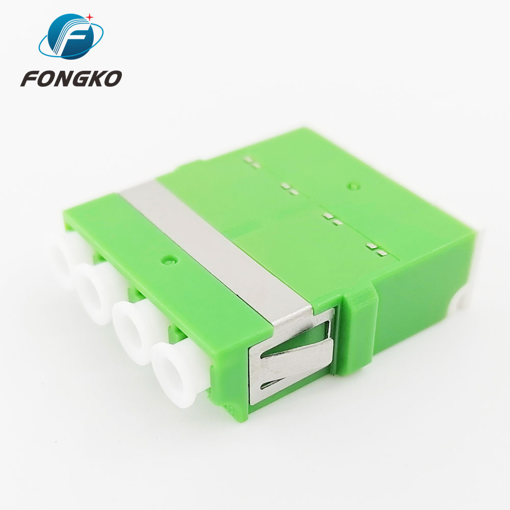 SM APC Optical Fiber Cable Adapter Lc Connector Adapter With 4 Head