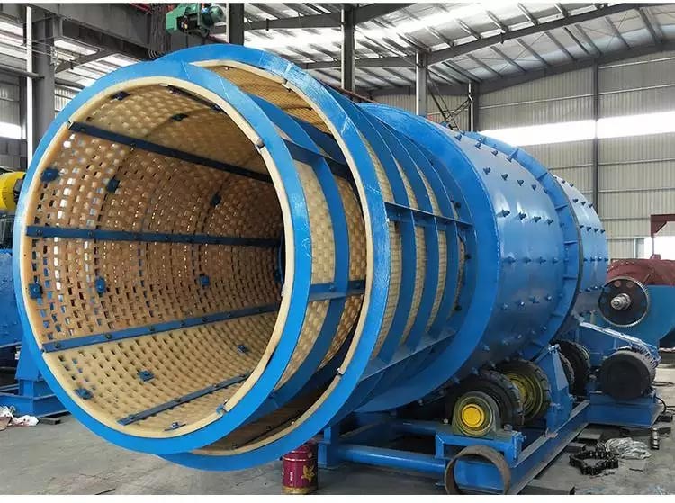 Mineral Cleaning Equipment Automatic Drum Sand Washing Machine Industrial Use