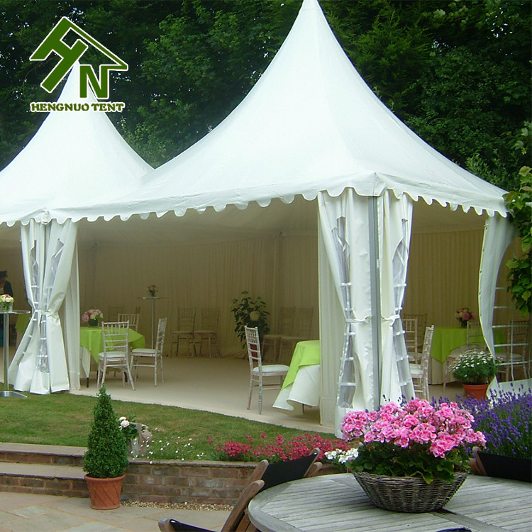 5x5m Assembled Outdoor Garden Wedding Event Pagoda Tent