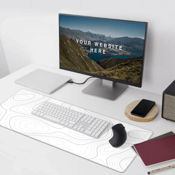 Desktop Extended Gaming Mat Xxxl Stitching Edge Desk Pad Mat Mouse Pad Gamer Square