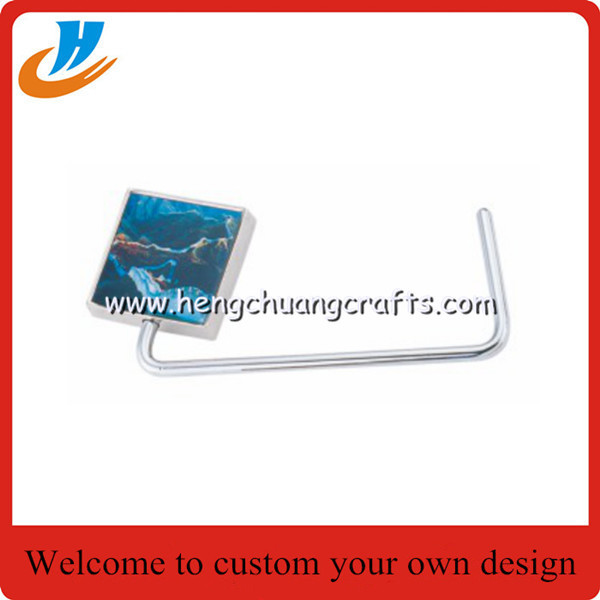 Bag Hanger Hook/Bag Hanger Keychain customized from hengchuang crafts factory in Shenzhen