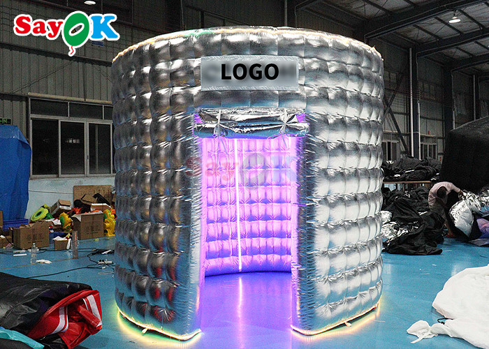 Party Events Automatic Inflatable 360 Photo Booth Enclosure Backdrop