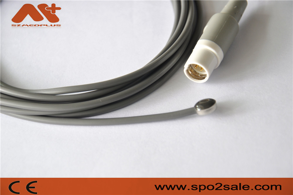5204669 Siemens Probe Drager Adult Skin Surface Temperature Probe For Gamma Kappa Monitors