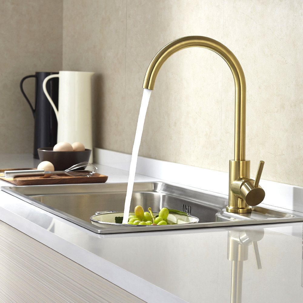 Watermark 316 Water Tap Ss304 Brass Color J shape Faucet australia wels mixer cupc mixer