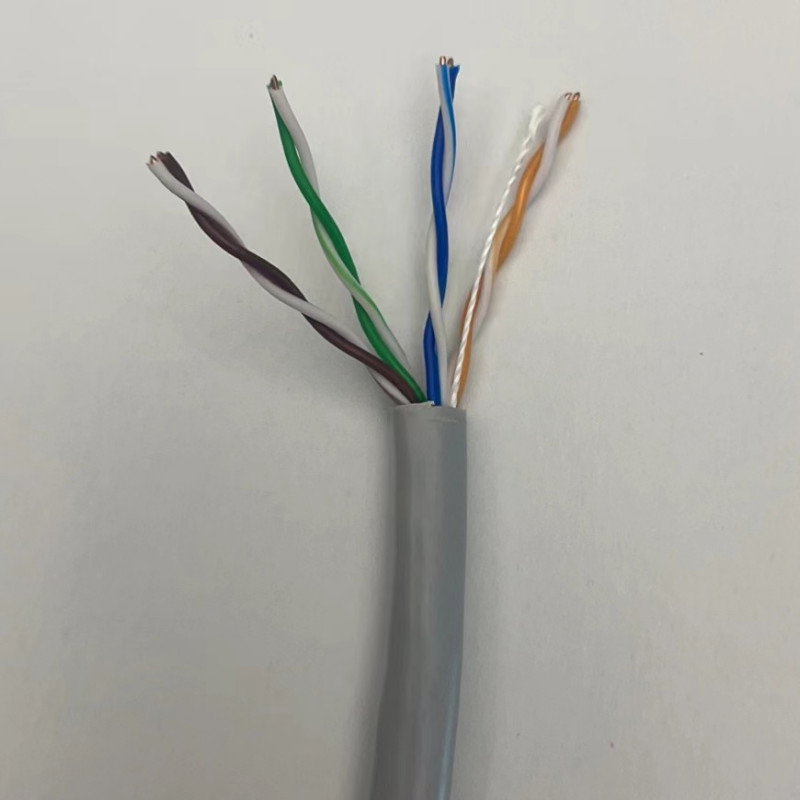 Factory Direct Sale 305-Meter CAT5E Ethernet Cable with Bare Copper Conductors