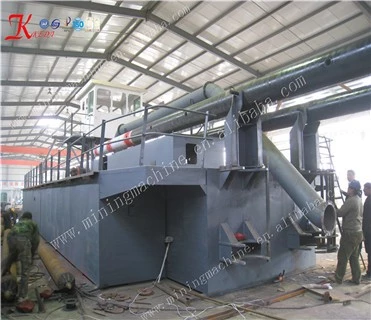 6000CBM/H Gold Suction Dredge Waterway Deepening Dredger Ship River Cleaning