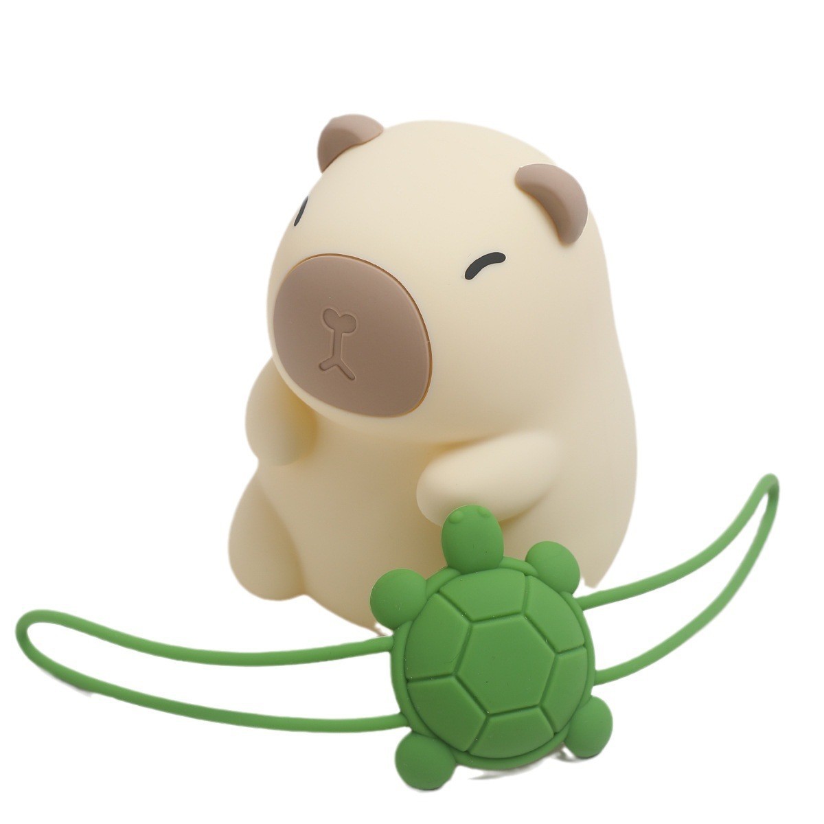 Capybara Night Light For Kids 16 Color Changing Kids Night Light For Kids Room Portable Battery Baby Feeding Night Light