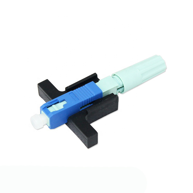 Speed SC FC ST LC Quick Connector for Telecommunication Networks Fiber Optic Equipment