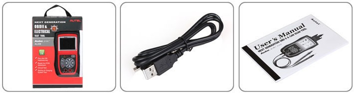 Original Autel AutoLink AL519 OBD-II and CAN Scanner Tool