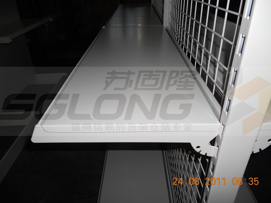 Light Duty Convenience Store Wire Mesh Shelves Tegometal Gondola Double Sided