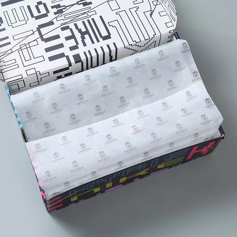 Wholesale Shoe Box Blank Without Printing Eco Friendly Thin Paper