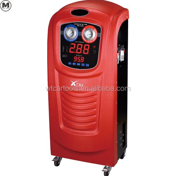 X730 Fully Automatic Operation Tire Inflator Machine For 10KG Air Compressors