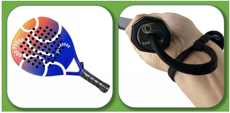 Carbon Fiber Beach Tennis Bat Paleta De Paddle Tennis Racket
