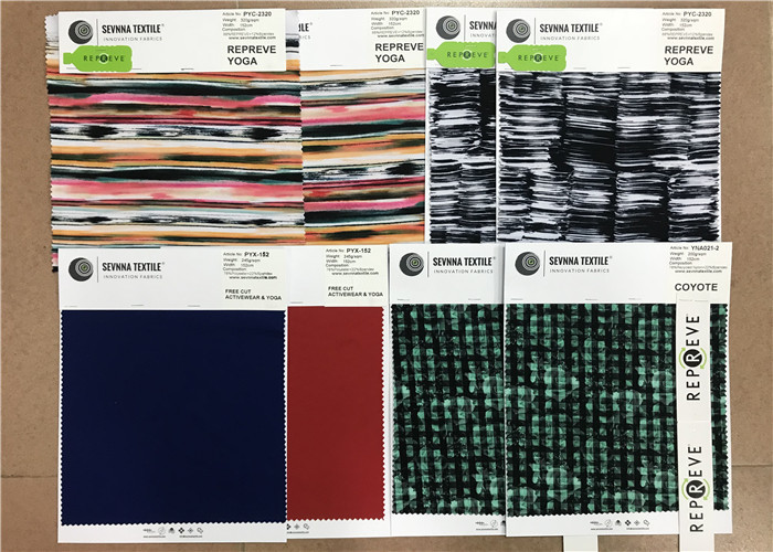 High Colorfastness Recycled Polyester Fabric Wicking Management And Moisturing