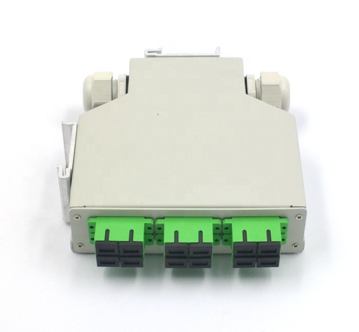 Customized Fiber Optic Patch Panel Terminal Distribution Box With SC/APC Adapters