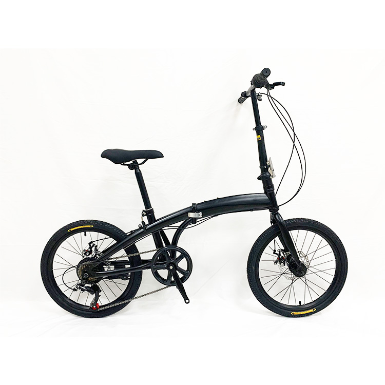 Modern Outdoor Activities 20 Inch Folding Bicycle With Steel Frame And 7 Speed Gears