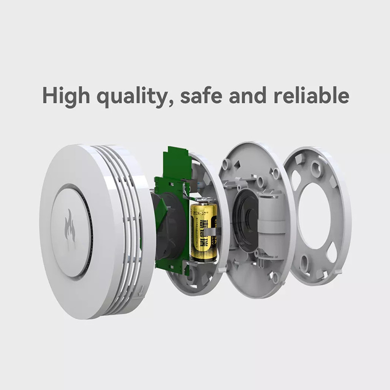 Glomarket Tuya Zigbee WIFI Smoke Detector Smoke Alarm Sensor Smoke Density Sensor