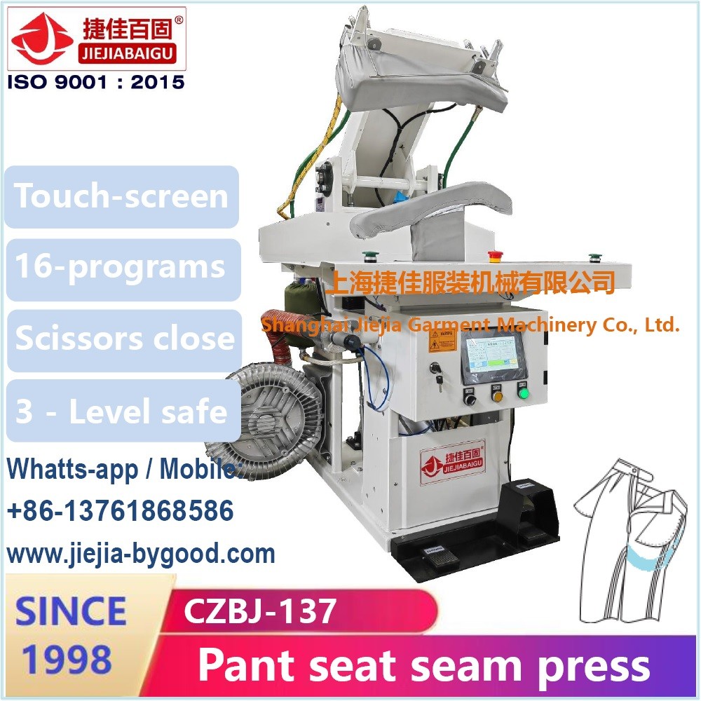 Advanced Trouser Pressing Machine With Italy Steam Valve And Automatic LED PLC Control