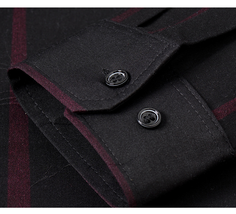 DRESS SHIRTS Custom Formal Shirt For Men Polyester Cotton Long-Sleeved Slim Casual Shirt