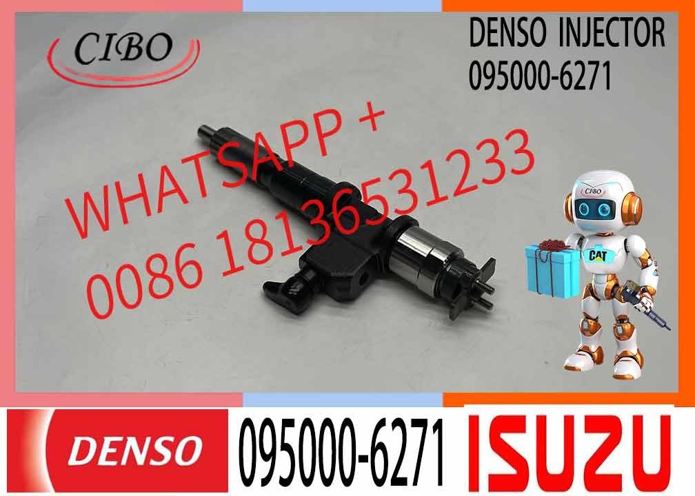 Neutral And New Common Rail Fuel Injector 095000-6271 8-97610254-1 For HI-ON 6WF1 6UZ1 Engine 095000-6272 8-97610254-2