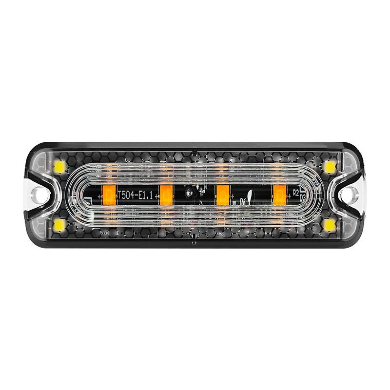 6LEDs Colors Strobe Warning Light for Vehicles Surface Mount China