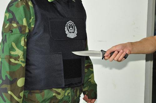 Military Police Lightweight Bullet Proof Vest / Concealable Stab Proof Vest Soft Body Armor