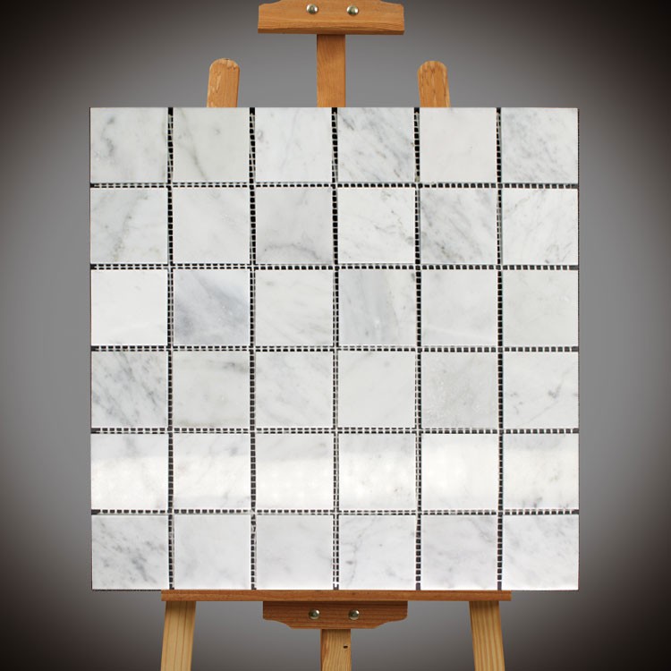 2018 USA Hot Sale Oriental White Marble Hexagon Mosaic Tiles Backsplash for kitchen