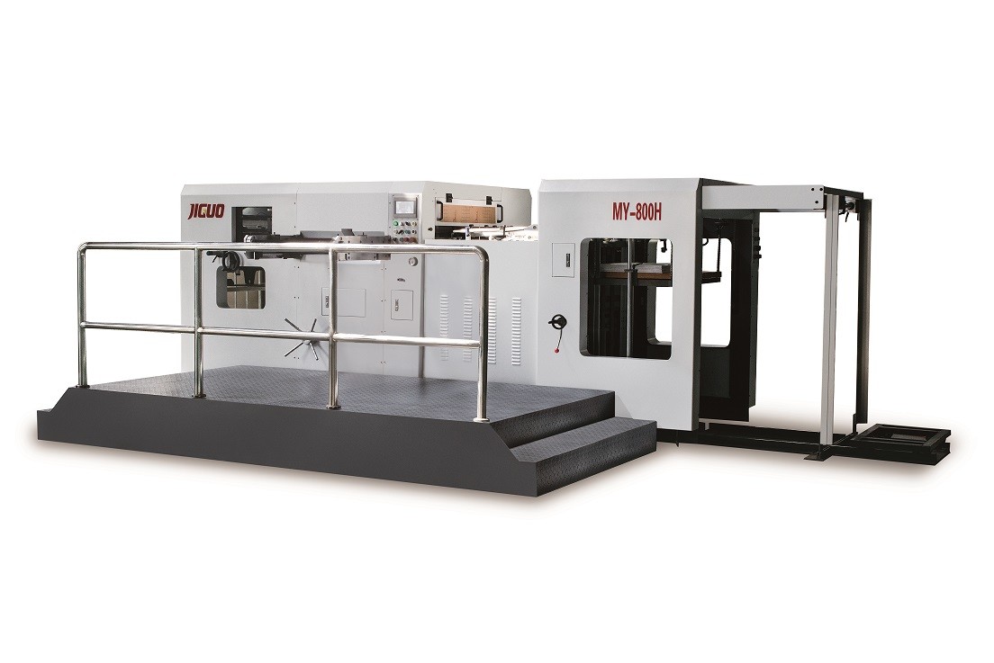 SINO JIGUO MY-800H Automatic Die Cutting Machine Max Diecutting Size 790×590mm Max Working Speed 8500s/h