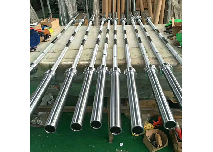 Professional Gym Fitness Accessories / Olympic Bar For Weight Lifting Equipment