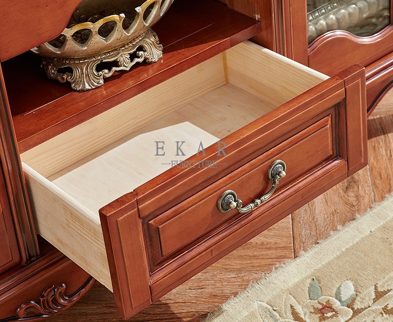 Antique Drawer Cabinet Oak Sideboard