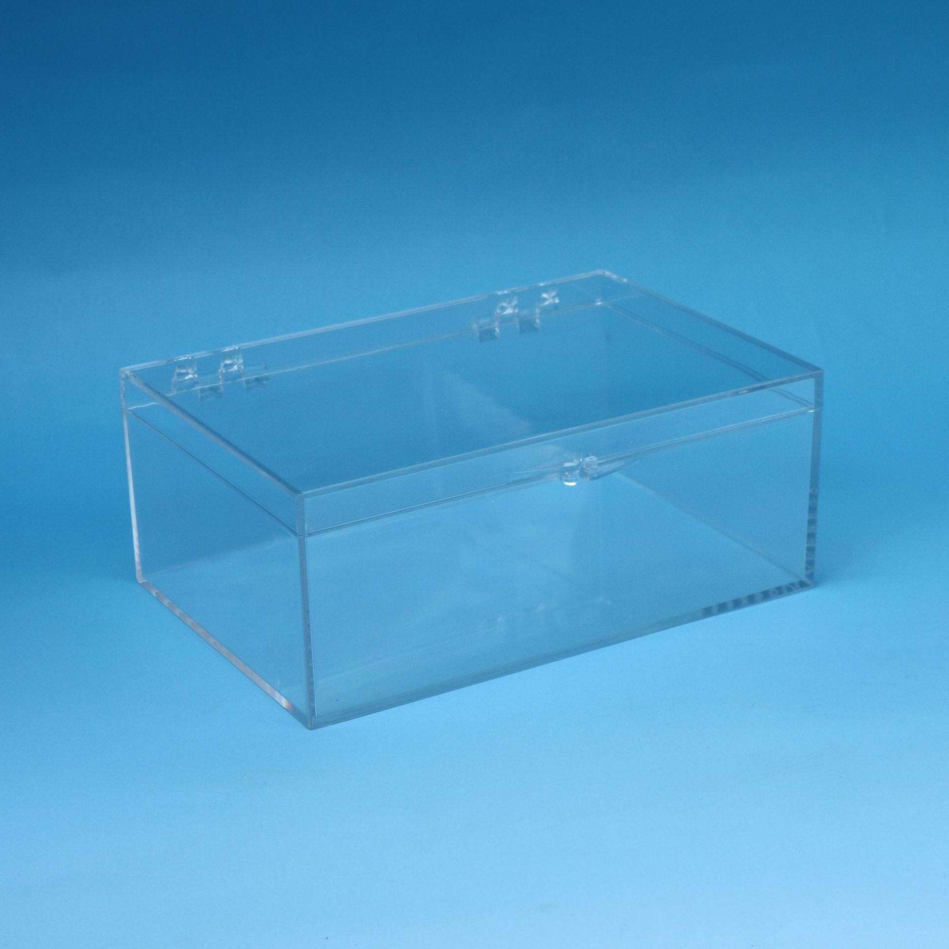 Acrylic Box Custom Clear Plexiglass Acrylic Display 5side Box Sliding Lid Poke Poking Mon Card Booster Display