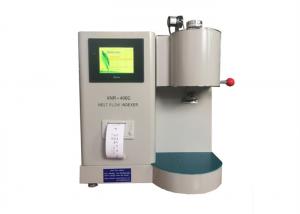 China Professional XNR-400C Melt Flow Index Tester Touch Screen Display Auto Cutting on sale