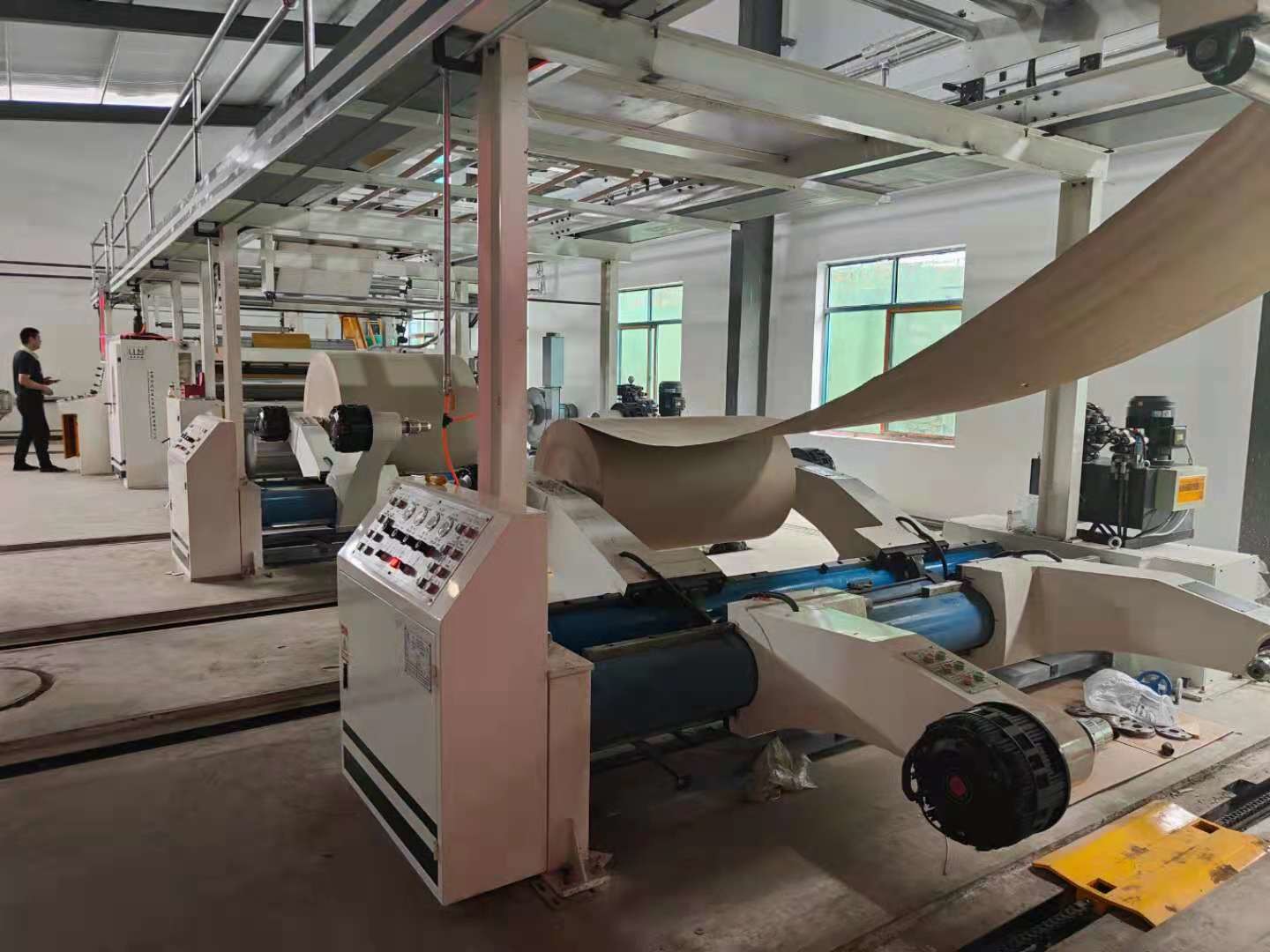 5 Layer 1800mm 380V Corrugated Board Production Line