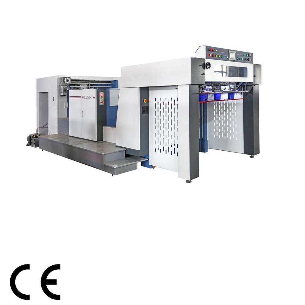 Electric Micro Embossing Machine , Automatic Sheet Feeding Paper Embossing