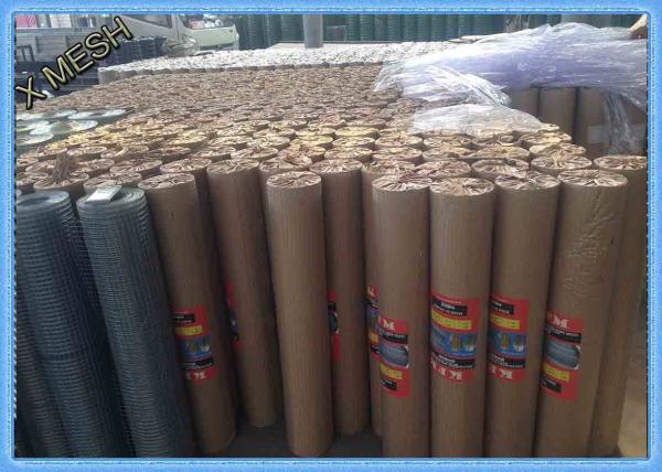 1/2 Inches Bwg21 Galvanised Steel Mesh Panels Platic Film Packing Aging