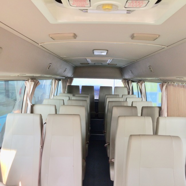 Leaf Spring 32 Seater Luxury Electric Coach Bus Energy Retrieve