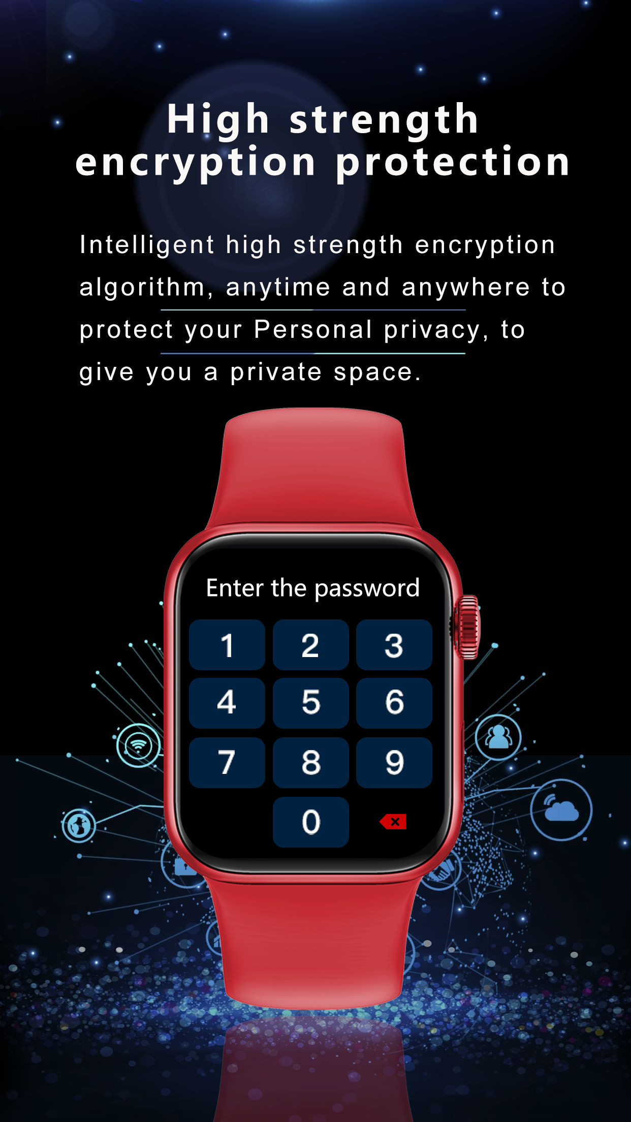Android5.0 1.75inch IP68 Waterproof Fitness Tracker Smartwatch NB Plus