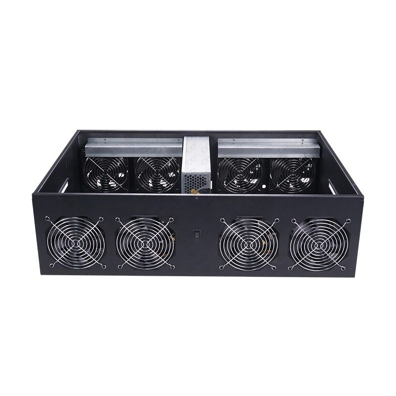 Barebone Motherboard 8 GPU Mining Rig Frame