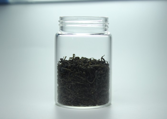 80ml 47*70mm Transparent High Borosilicate Glass Wide Mouth Bottle