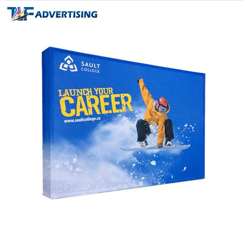 20 Ft Exhibition Stand Backdrop , Convention Booth Displays Long Durability Full Color