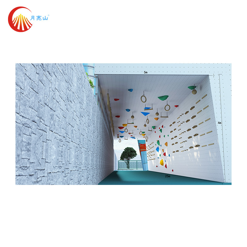 Commercial Indoor Climbing Wall Multicoloured For Amusement Park