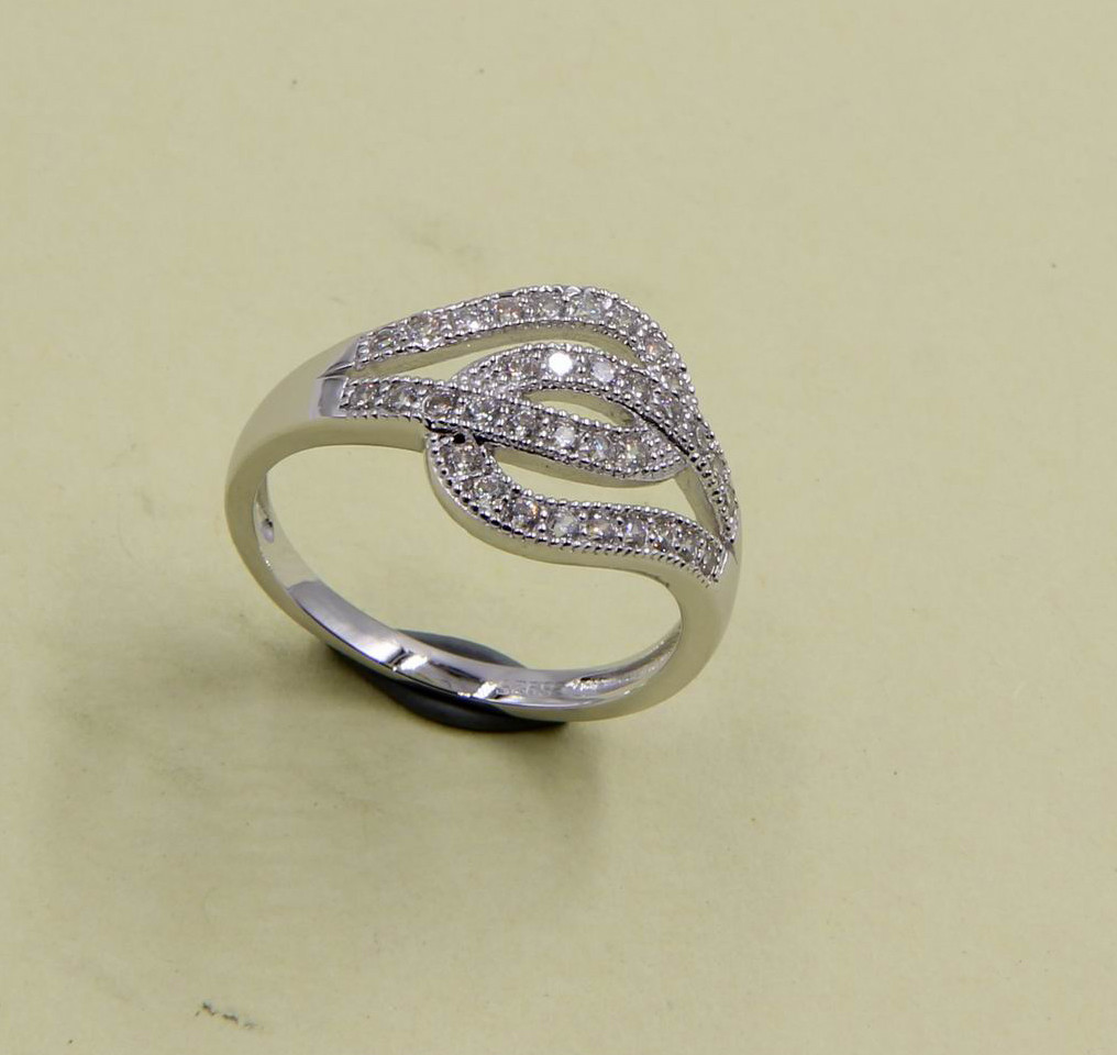 Heart Ring Elegant 925 Sterling Silver Rings With AAA CZ Pave Setting In Round Oval Heart And Marquise Shapes