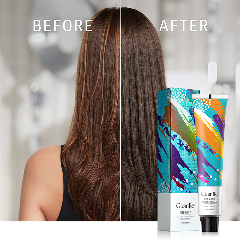 Multiple Color Hair Dye Product With Volume 100g Private Label Customization